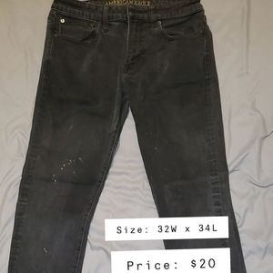 American Eagle Black Skinny Jeans